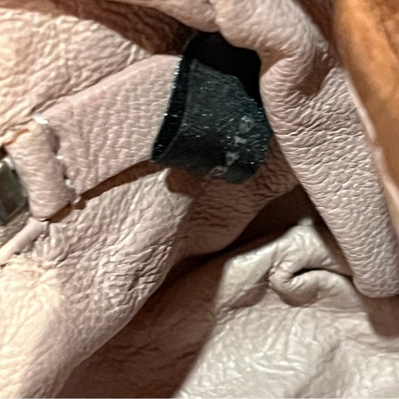 Prada Antique Leather Shoulder Bag with Rhinestone Detail - Picture 9 of 16